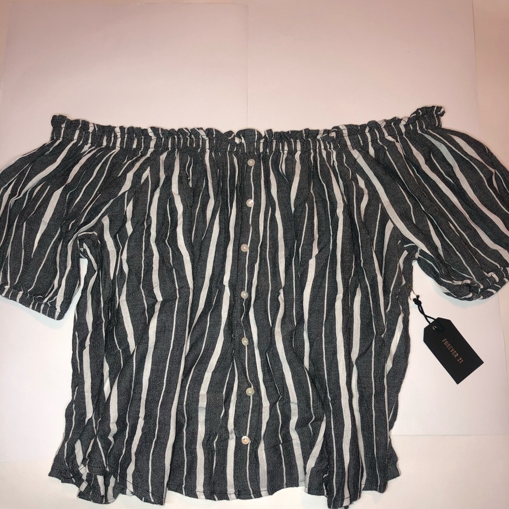 Off the shoulder blouse
